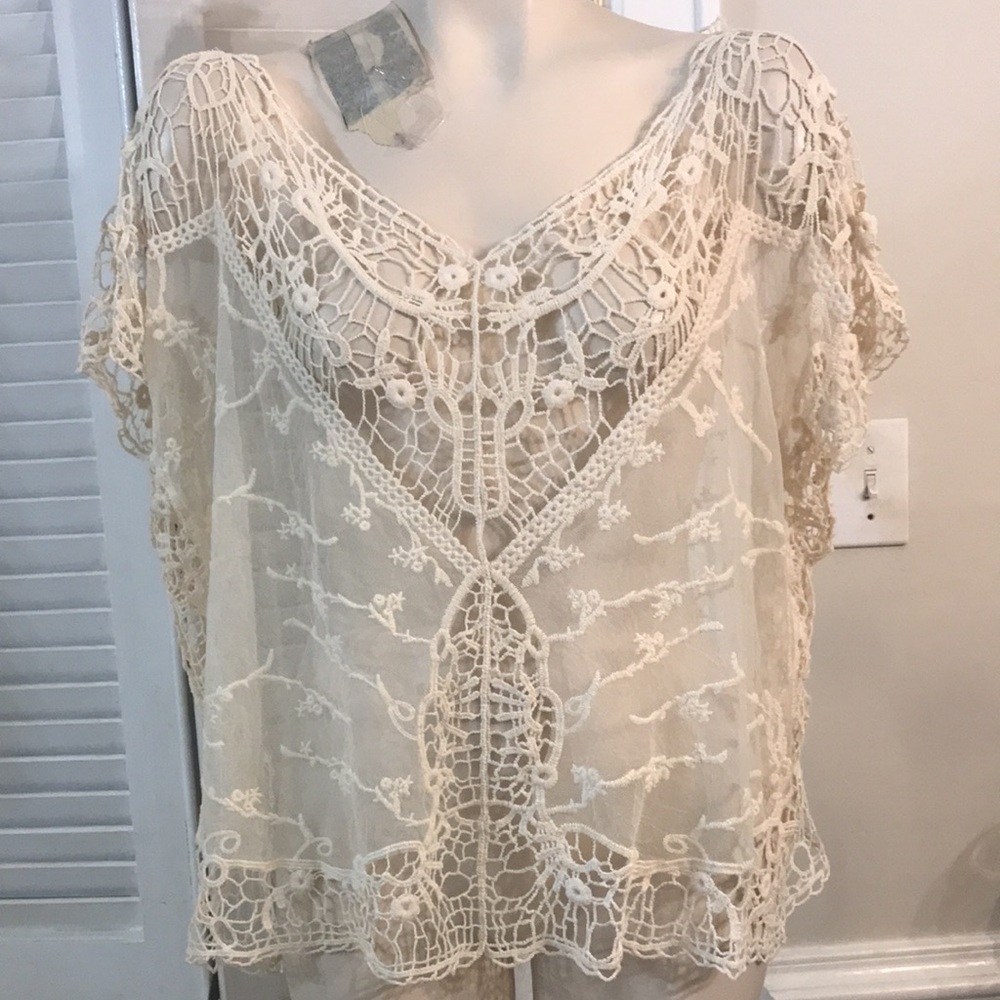 Urban Day Lace and Crochet Top